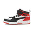 Sneakers alte bianche, nere e rosse da bambino Puma Rebound JOY AC PS, Brand, SKU s342500149, Immagine 0